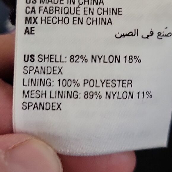 LN BAR III FLORAL TUMMY TONER 1 PIECE SWIMSUIT/MONOKINI SZ. L - Picture 8 of 8